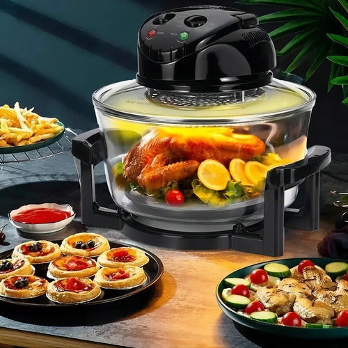 Air Fryer Fritadeira Raf 12l Recipiente Transparente 220v