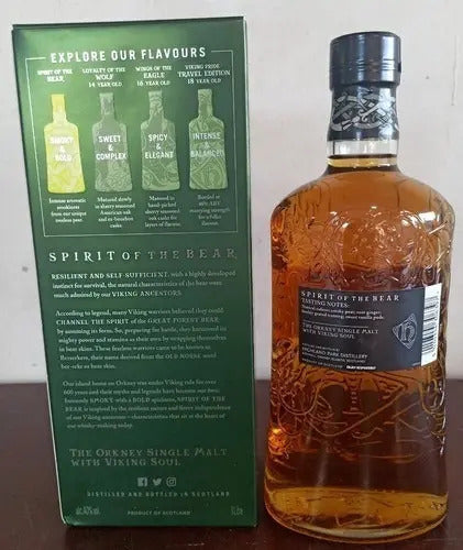 Whisky Highland Park Espírito do Urso 1 Litro
