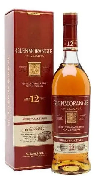 Whisky Glenmorangie Lasanta 12 Anos 43% 700ml - Single Malt