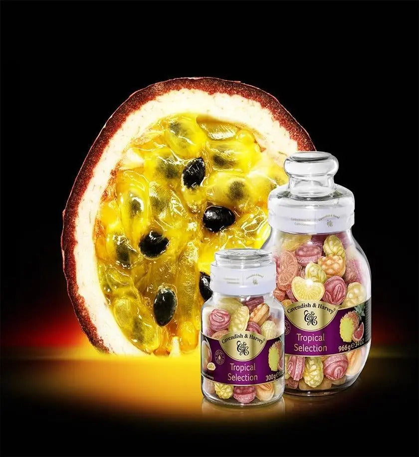 Balas Alemãs Cavendish Frutas Tropícais 966gr Envio Imediato