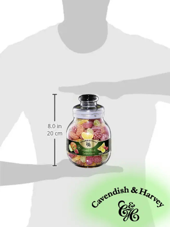 Kit 4 Sabores Bala Alemã Cavendish & Harvey 966gr Imediato