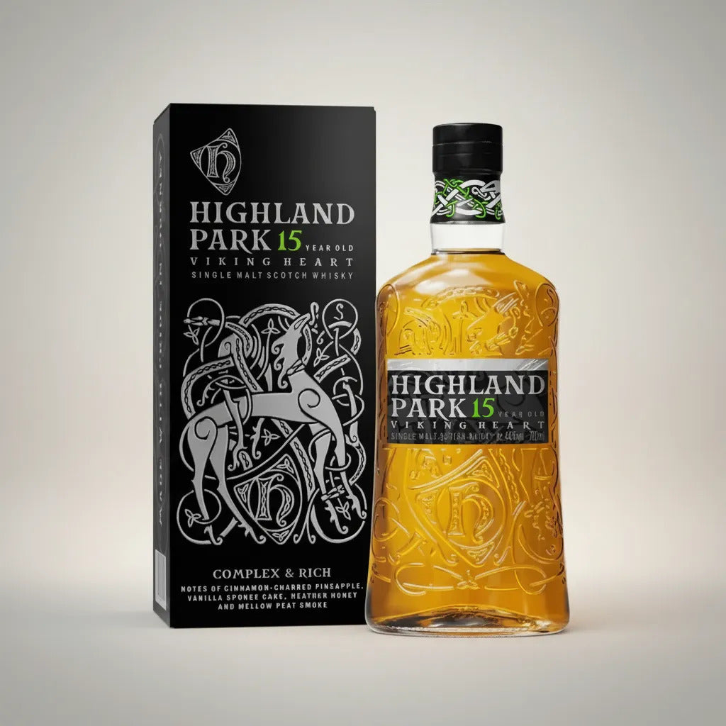 Whisky Highland Park 15 Anos Viking Heart