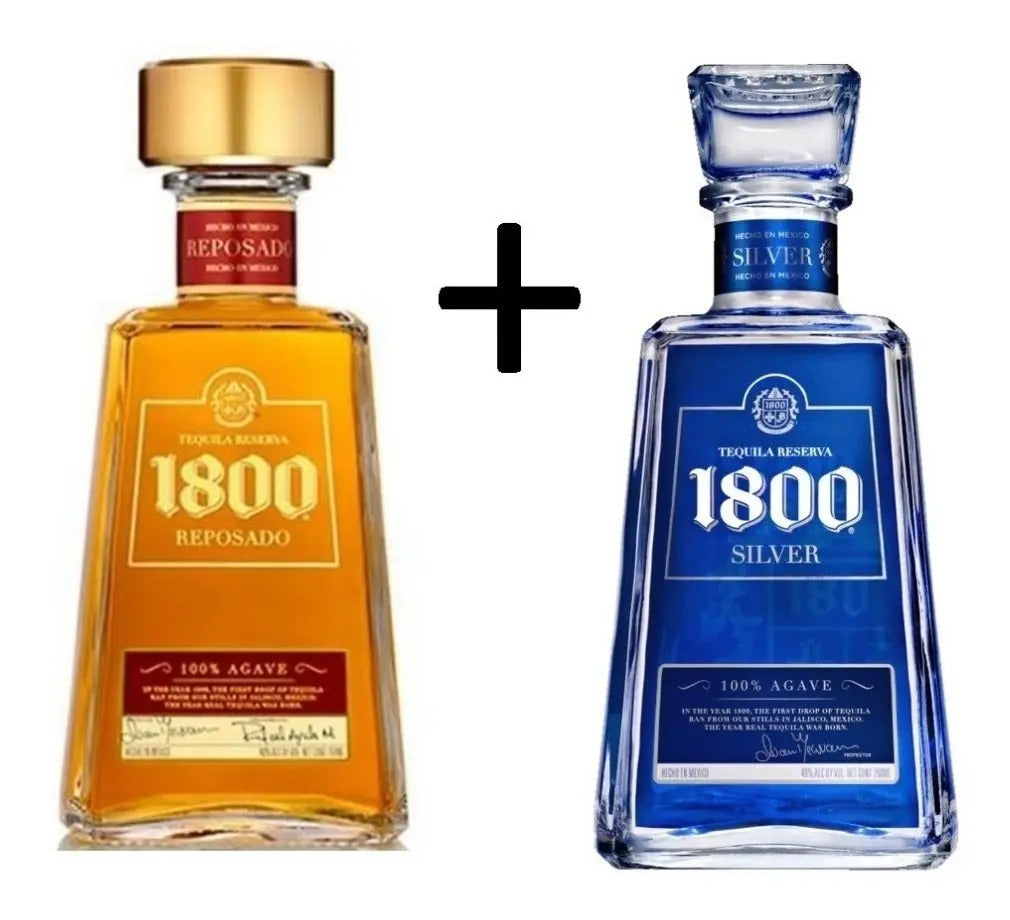 Tequila 1800 Reserva Reposado Original + Silver Frete Grátis