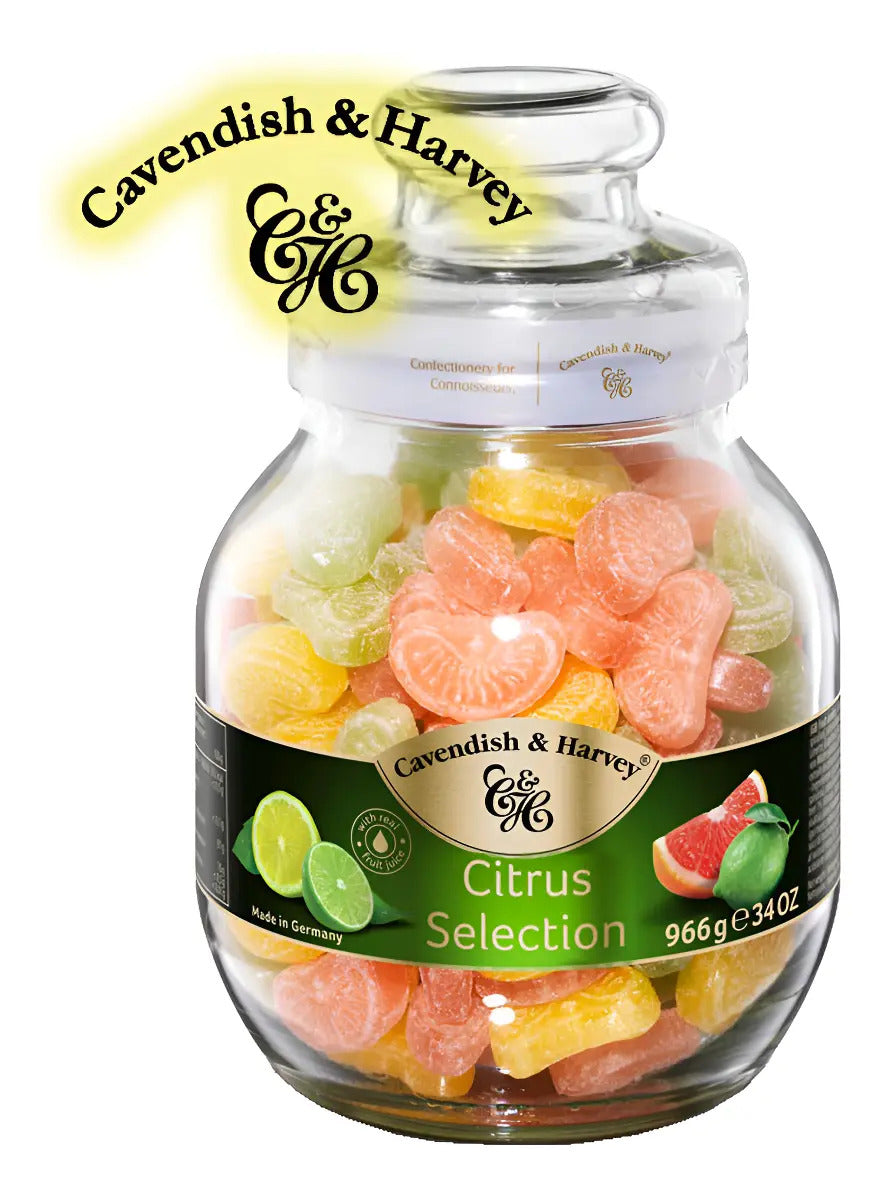 Balas Alemãs Cavendish & Harvey Citrus  966g